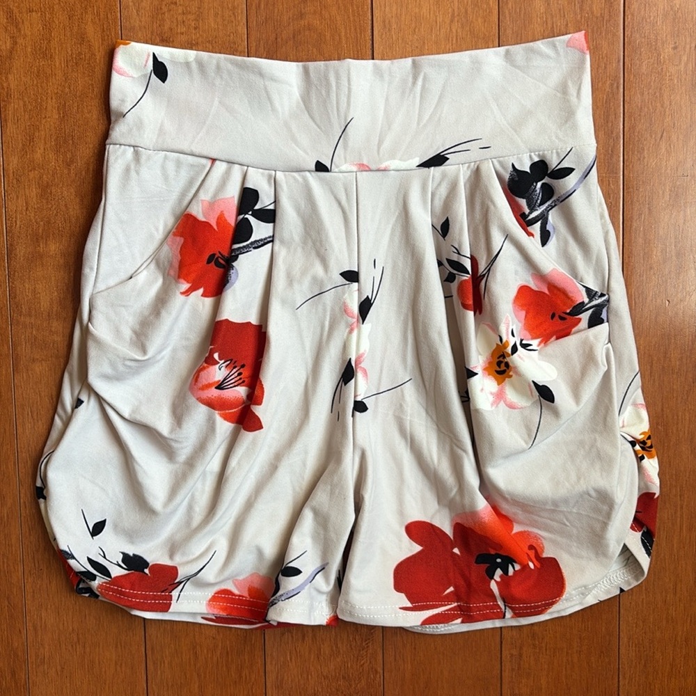 Floral Harem Shorts